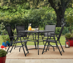 lot 90 image: 5PCS Mainstays Albany Lane Dining Set