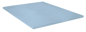lot 237 image: Twin Size Mainstays 2 Memory Foam Mattress Topper