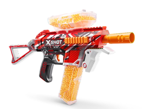 lot 406 image: XSHOT Hyper Gel Trace Fire Blaster, Outdoor, (10,000 Hyper Gel Pellets) by ZURU