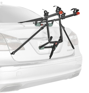 lot 411 image: Allen Sports Deluxe 2-Bicycle Trunk Mounted Bike Rack Carrier, Model 102DN