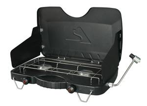 lot 415 image: Ozark Trail 2 Burner Propane Gas Camping Stove