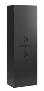 lot 616 image: Mainstays 4-Door Storage Cabinet