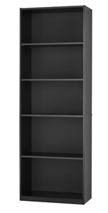lot 627 image: Mainstays 5-Shelf Bookcase with Adjustable Shelves