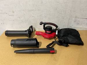 lot 263 image: Hyper Tough 12 Amp Electric Leaf Blower and Vacuum Combo HT21-401-002-05
