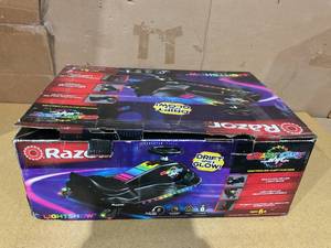 lot 95 image: Crazy Cart Shift Lightshow by Razor - 12V Electric Drifting Go-Kart for Kids Ages 6, up to 8 mph