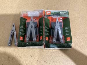 lot 518 image: LOT OF 3 Ozark Trail Multiforce Premium 18-in-1 Multi Tool