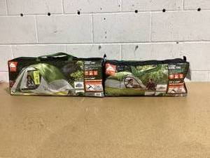 lot 520 image: LOT OF 2 Ozark Trail 3&4 Person Dome Tents