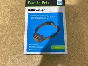 lot 640 image: Premier Pet Bark Collar