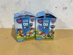 lot 427 image: LOT OF 2 Parents Choice Paw Patrol Training Pants for Boys Size 4T5T and 5T6T