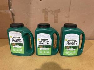 lot 171 image: LOT OF 3 Pennington Smart Patch Tall Fescue Grass Seed Mix, for Sun to Partial Shade, 5.5 lb