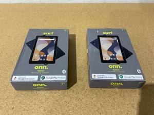 lot 318 image: LOT OF 2 Onn. 7 Tablet, 32GB, (2024 Model)