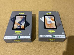lot 321 image: LOT OF 2 Onn. 7 Tablet, 32GB, (2024 Model)