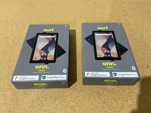 lot 322 image: LOT OF 2 Onn. 7 Tablet, 32GB, (2024 Model)