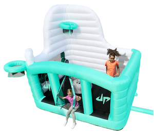 lot 6 image: Dude Perfect Ultimate Sports Inflatable Bounce House