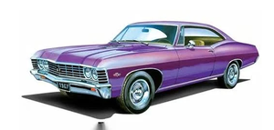 lot 146 image: AMT 125 1967 Chevy Impala SS Stock AMT981 Plastics CarTruck