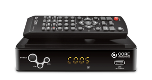 lot 451 image: Core Innovations CTCB105 Over the Air Digital TV Converter & DVR Box