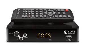 lot 452 image: Core Innovations CTCB105 Over the Air Digital TV Converter & DVR Box