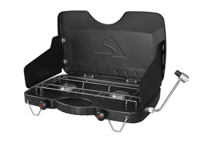 lot 369 image: Ozark Trail 2 Burner Propane Gas Camping Stove GCT2208W