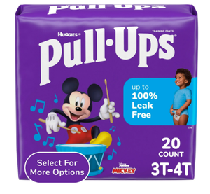 lot 430 image: LOT OF 4 Pull-Ups Boys Potty Training Pants, 3T-4T Count 28