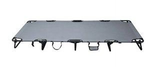lot 375 image: Ozark Trail Camping Folding with Easy Setup Cot, Gray, Adult,75.6in x 25 in x 8.46in