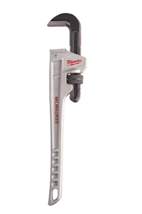 lot 387 image: Milwaukee 18 Aluminum Pipe Wrench 48-22-7218