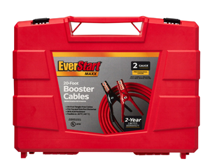 lot 644 image: EverStart Maxx 2-Gauge Professional Grade 20-Foot Booster Cables