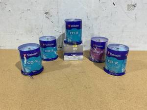 lot 450 image: LOT OF 6 Verbatim CDs