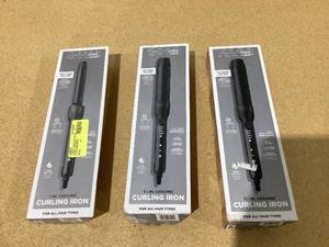 lot 707 image: LOT OF 3 Conair Infiniti Pro Ceramic Curling Iron