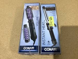 lot 714 image: LOT OF 2 Conair Hair Tools