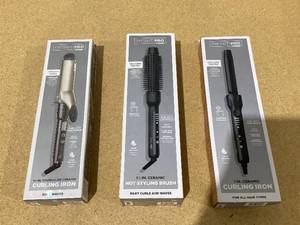 lot 715 image: LOT OF 3 Conair Infiniti Pro Hair Tools