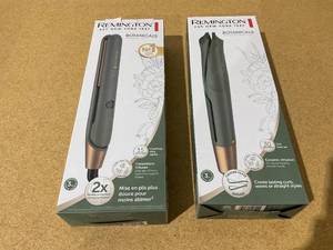 lot 719 image: LOT OF 2 Remington Botanicals Hair Tools