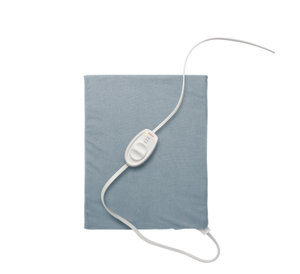 lot 207 image: Sunbeam Heating Pad with Controller and 3 Heat Settings, 12 x 15 Blue Frost, 1 Count
