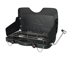 lot 551 image: Ozark Trail 2 Burner Propane Gas Camping Stove GCT2208W