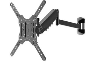 lot 560 image: Onn Spring Assisted Full Motion Mount for 24 to 65 TVs, ETL Listed, Holds upto 66 lbs