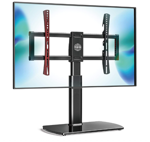 lot 570 image: FITUEYES Universal TV Stand Model TT107002GB