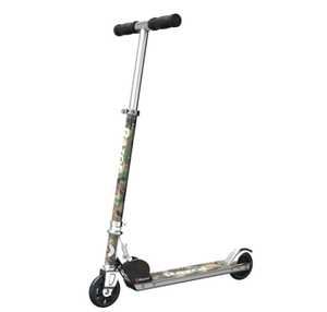 lot 572 image: Razor A Kick Scooter - Special Edition Dino Camo Graphic, Aluminum, Foldable, for Child Ages 5