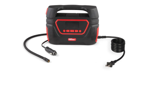 lot 584 image: Hyper Tough Dual Power Digital Inflator for P19565R15 Car Tire Car-DC 12V or Home-AC 120V