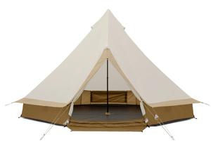 lot 692 image: Ozark Trail 15 x 15 8-Person Glamping Bell Tent with String Lights