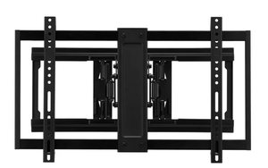 lot 693 image: Onn. Ultra-slim Full Motion TV Wall Mount for 50 to 86 TVs