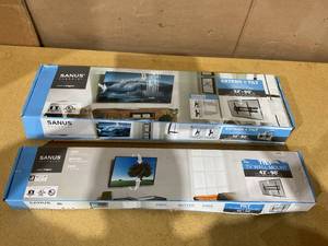 lot 599 image: LOT OF 2 SANSUS VUEPOINT TV Mount Extend and Tilt