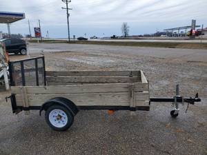 Big Max Trailer Approx 4.5' X 8' Feet In good Solid Condition with Good Tires