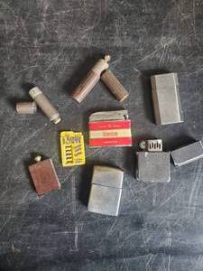 lot 37 image: Lot of RARE Vintage Lighters, Winston Zenith, Ronson Jet Line, Zippo, and More