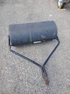 lot 55 image: Large Pull Behind LawnYard Roller,