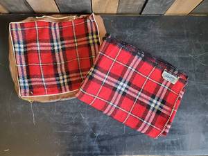 lot 71 image: Farbault Woolen Mill Co. Faribo Blanket With Case