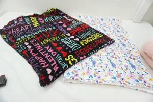 lot 63 image: 2 plushfleece throw blankets