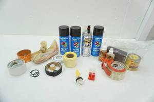 lot 70 image: paint and tape lot