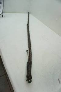 lot 78 image: walking stick with compass