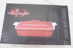 lot 149 image: Hells Kitchen Covered Casserole (NEW)