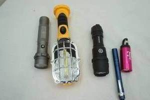 lot 203 image: flashlights