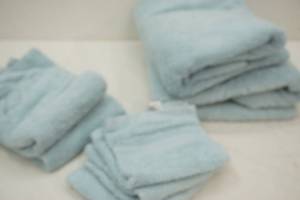 lot 226 image: 2 bath towels, 2 hand towels, 3 washcloths (NEWLIKE NEW)